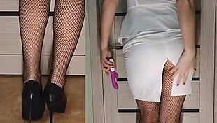 taking off my panties for you during the new years eve party