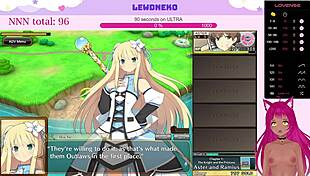 Lewd Vtuber plays Evenicle, moaning cutely with creampie