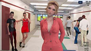 Polowanie na zdjęcia część 20 rozgrywka z azjatycką biurową dziwką rżnięciem