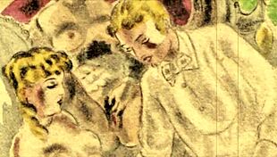 Explore vintage erotic illustrations from classic comics and anime