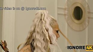 ignore4k amazon experience with tall tattooed blonde in cosplay