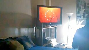 Latina woman in socks explores cheating scenarios with a mysterious twist