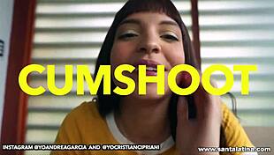 steamy cumshot compilation featuring hot latinas from santalatina com.