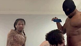 A gang of masked perverts gang bang me and give me a train of pleasure