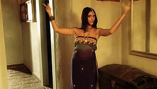 Bollywood actress strips and dances dirty in ripped clothes