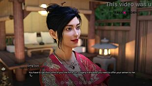 Atlas Teases Ling Guo in 69 with Handjob and Reverse Cowgirl