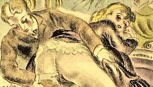 Explore vintage erotic illustrations from classic comics and anime