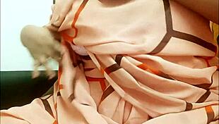 Naughty Indian bhabi flaunts her sexy boobs and tits 😏