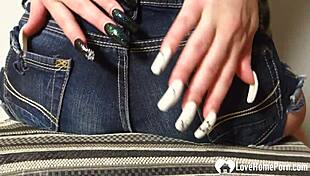 Is This Cutie Teasing You with Her Tongue and Pussy?