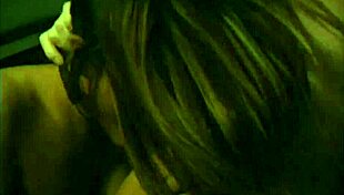 Young couple makes love in their vehicle