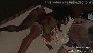 Intense Anal Sex With Monster Cock On Milf's Big Ass