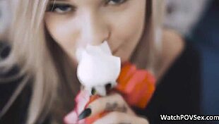 Girlfriend Caught in Compromising Situation at Tattoo Studio