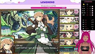 VTuber LewdNeko играет в Evenicle часть 20 соло приключение