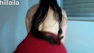 girlfriend begs for quickie morning fuck