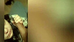 Girlfriend performs deepthroat blowjob on friend with big tits and ass