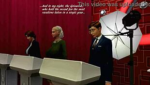 Sims Parody With Big Tits And Ass In European Vacation