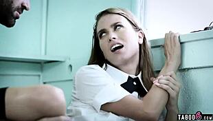 recorded teen fucking her teacher after practice in voyeur reality