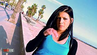 french babe lana fever uses her pussy to pay for holiday fun