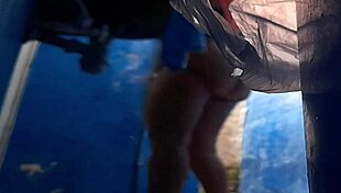 Sexy Latina MILF Mother-In-Law Masturbates In Shower