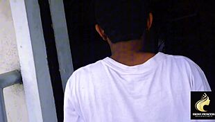 Ebony Princess's First Monster Cock Sex