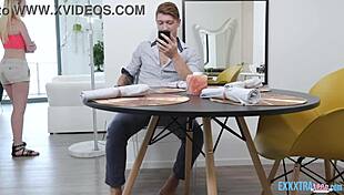 dixie lynn and oliver flynn challenge each other in the bedroom during no nut november