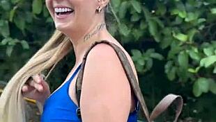 I showed my ass and pussy in the market and gave it to the manager in the stockroom.