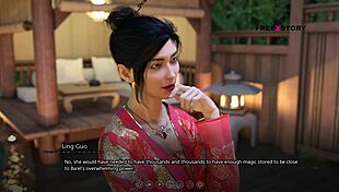 Atlas Teases Ling Guo in 69 with Handjob and Reverse Cowgirl