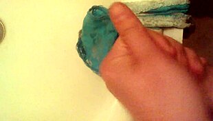 Hey, watch me cum in my girlfriend's panties with a friend 😏