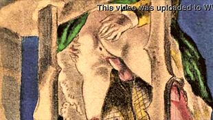 Explore vintage erotic illustrations from classic comics and anime