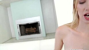 Blonde Riley Reyes Takes Mandingo's Massive Cock Deep