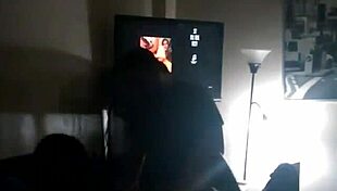 Latina woman in socks explores cheating scenarios with a mysterious twist