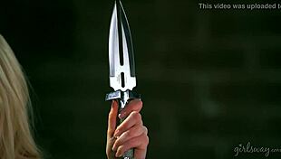 occultist lesbians dahlia sky and charlotte stokely lick each other