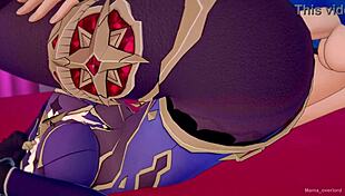 Mona Wants To Be Fucked In The Love Hotel Genshin Impact Gameplay!