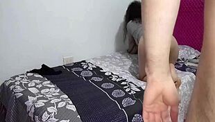 hot student gets rough from gifted teacher and passes class