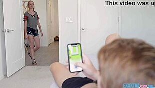 dixie lynn and oliver flynn challenge each other in the bedroom during no nut november