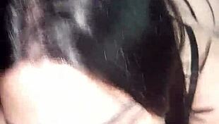 Big Cock Explodes in Amateur's Mouth During Intense Handjob