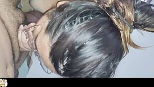 Slamming Her Tight Wet Mexican Pussy Till It Drips With My Cock