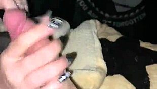 Best Friend's Girlfriend Jerking My Cock In Homemade Video