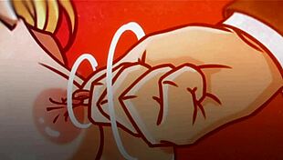 Blonde Secretary Toys Her Vagina and Cums Hard in This Comic!