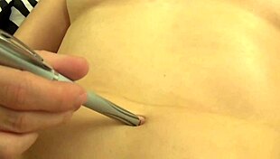 belly button play with brunette fifi foxx topless 😊