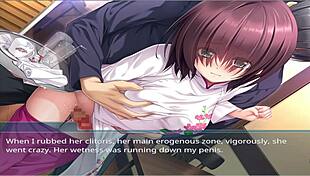 Oppaicafe's Step Mother Takes Virginity In Anime Game