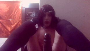 My tranny 881 no 12 prefers bigger black cock.