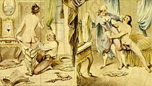 Vintage illustrations capturing timeless allure