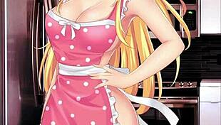 My neighbor is a yandere in this hentai game episode with neutral ending