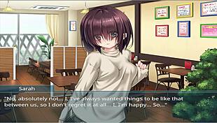 Oppaicafe's Step Mother Takes Virginity In Anime Game