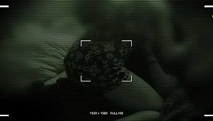 Caught my girlfriend riding my friend's big cock in night vision