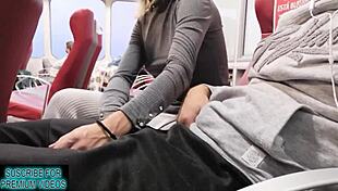 Sneaky quickie creampie right in front of the window with amateurs watching