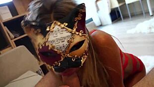 Intense Milf Threesome: Monika Fox and Elen Million Suck and Fuck