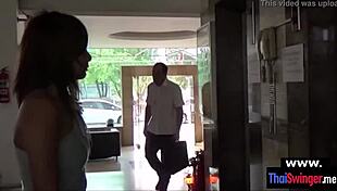 Dude Fucks Thai Neighbor's Pussy And Ass