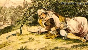 Vintage illustrations capturing timeless allure